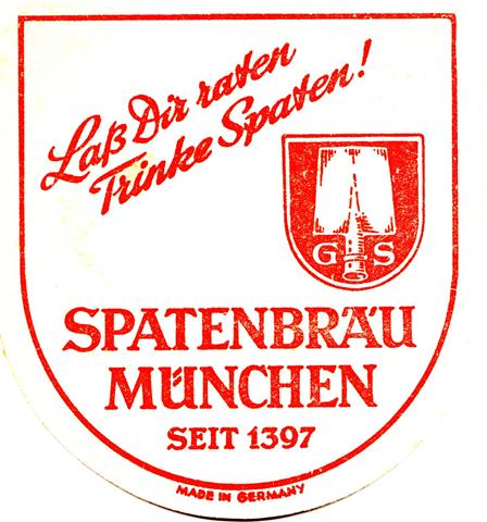 münchen m-by spaten spat sofo 4-5b (210-laß dir-r logo-u made in-rot)